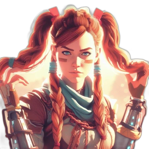 face, staff, weapon, crown transparent PNG cut-out