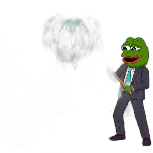 mask, umbrella, staff, jacket transparent PNG cut-out