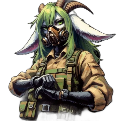 mask, staff, animal, weapon transparent PNG cut-out