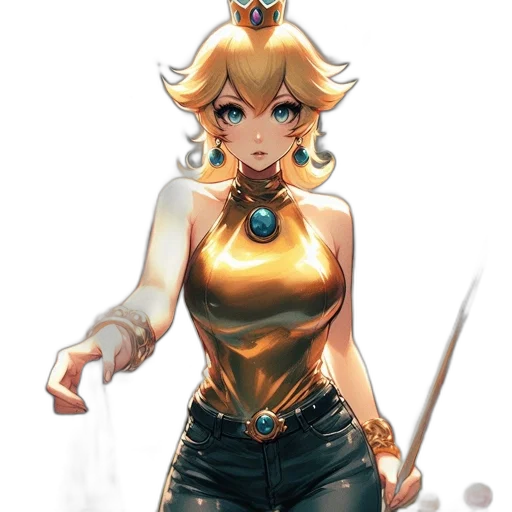 crown, weapon, staff, sword transparent PNG cut-out