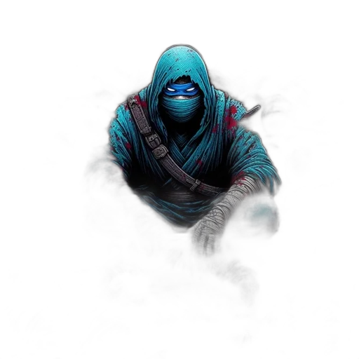 mask, face, staff, weapon transparent PNG cut-out