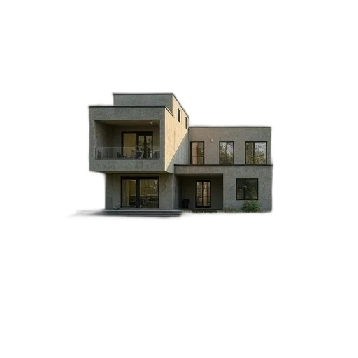 building, furniture, 3d render, photorealistic transparent PNG cut-out