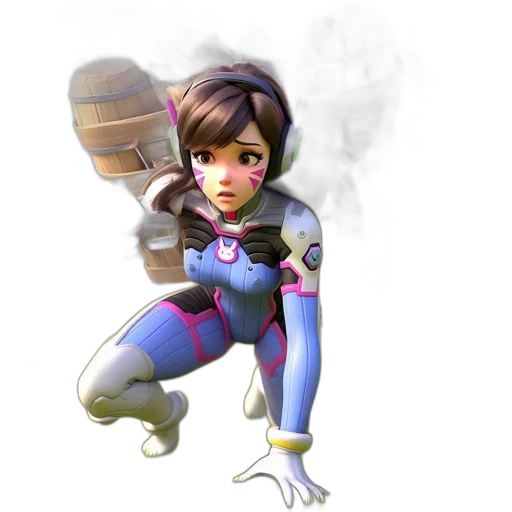 robot, weapon, staff, concept art transparent PNG cut-out