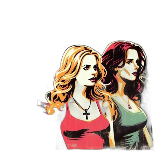 comic book art, cartoon, concept art, pixel art transparent PNG cut-out