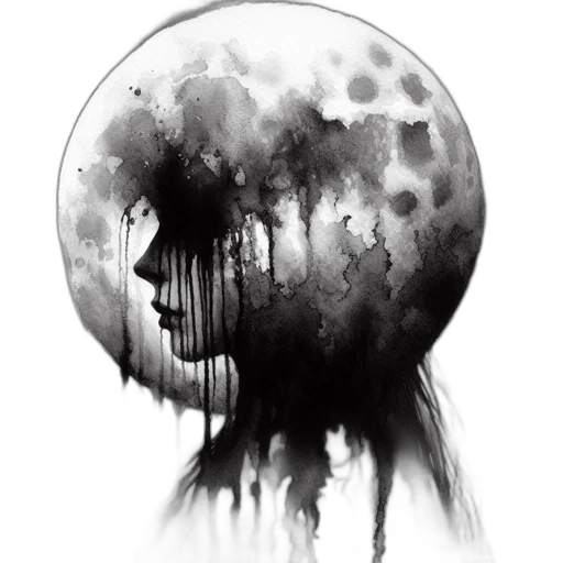 mask, face, creature, hair transparent PNG cut-out