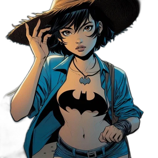 comic book art, concept art, cartoon, fantasy art transparent PNG cut-out