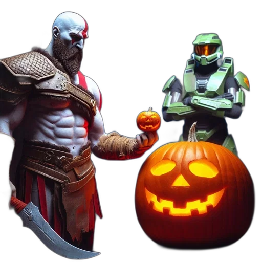 concept art, fantasy art, 3d render, pixel art transparent PNG cut-out