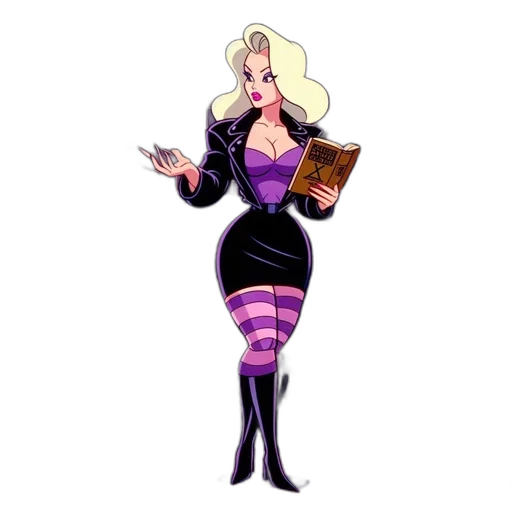 dress, comic book art, cartoon, pixel art transparent PNG cut-out