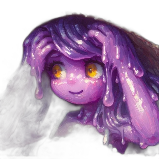 creature, hair, face, dragon transparent PNG cut-out