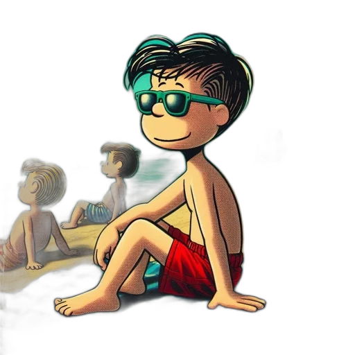 creature, concept art, comic book art, cartoon transparent PNG cut-out