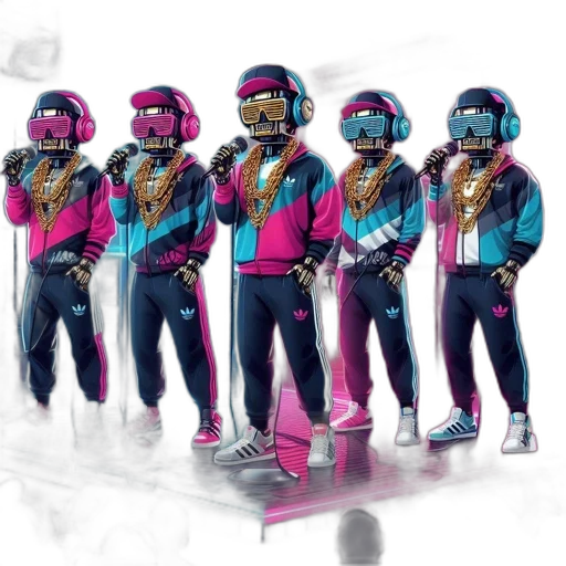 jacket, staff, robot, concept art transparent PNG cut-out
