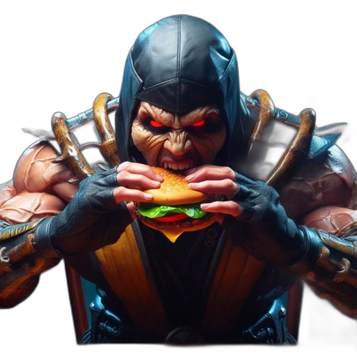 food, weapon, face, creature transparent PNG cut-out
