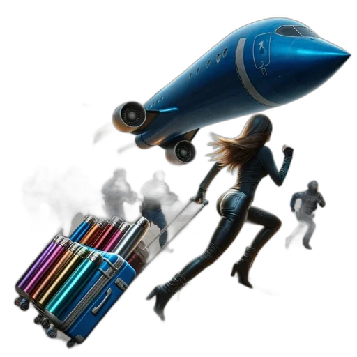 weapon, staff, robot, umbrella transparent PNG cut-out