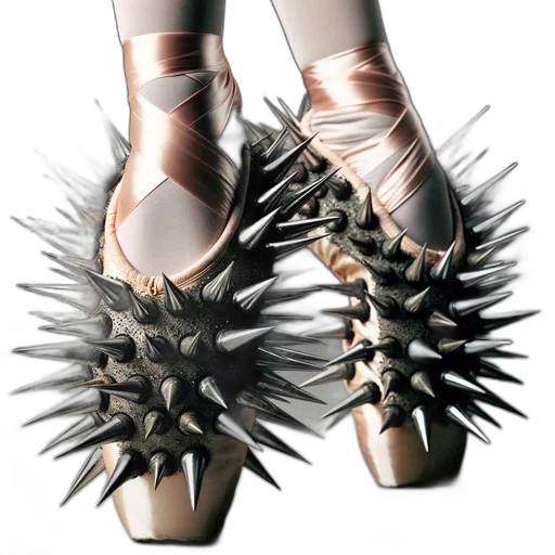 shoes, 3d render, concept art, photorealistic transparent PNG cut-out