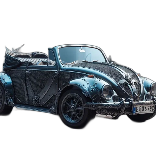car, photorealistic, 3d render, concept art transparent PNG cut-out