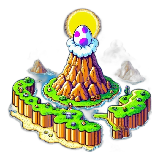 crown, jewelry, staff, pixel art transparent PNG cut-out