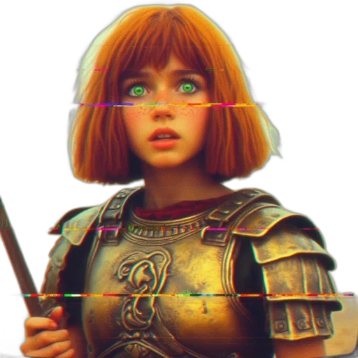 robot, sword, face, weapon transparent PNG cut-out