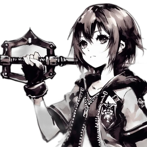 weapon, sword, staff, robot transparent PNG cut-out