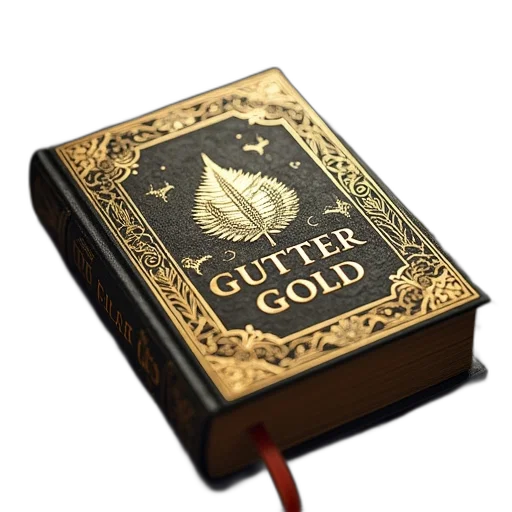 weapon, book, titled, gutter transparent PNG cut-out