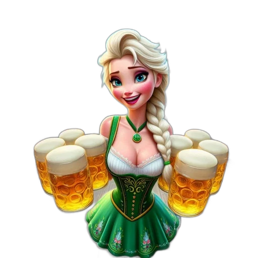 fantasy art, pixel art, 3d render, cartoon transparent PNG cut-out