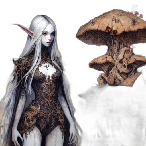creature, concept art, fantasy art, comic book art transparent PNG cut-out
