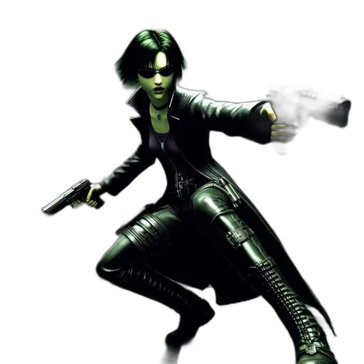 weapon, staff, mask, jacket transparent PNG cut-out