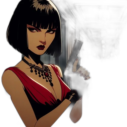 weapon, comic book art, concept art, cartoon transparent PNG cut-out