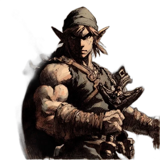 weapon, sword, staff, hat transparent PNG cut-out
