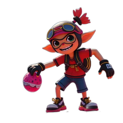 weapon, jacket, staff, mask transparent PNG cut-out