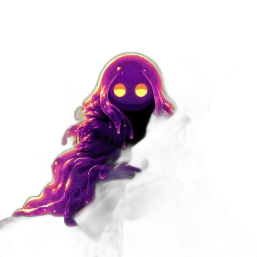 creature, mask, hair, animal transparent PNG cut-out
