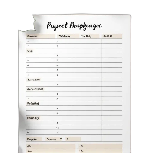 project, planning, template transparent PNG cut-out