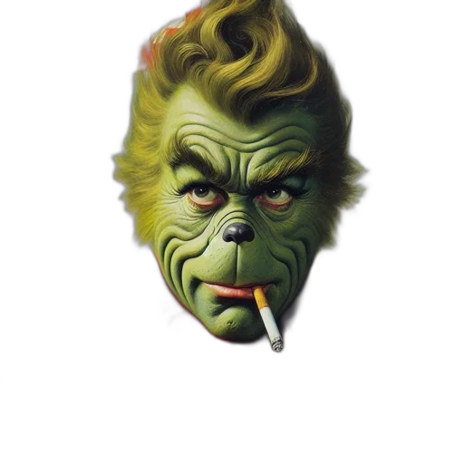 mask, face, creature, staff transparent PNG cut-out