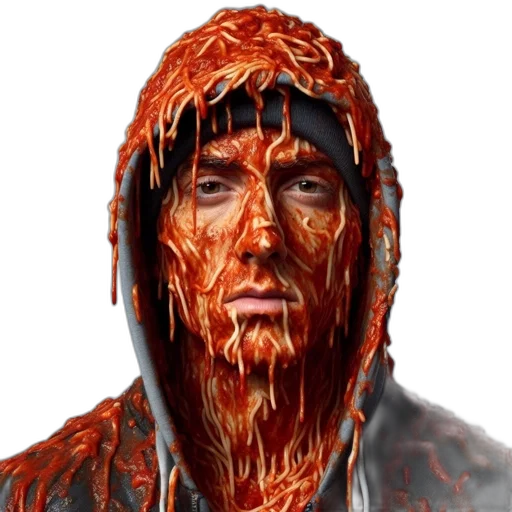 face, jacket, creature, mask transparent PNG cut-out