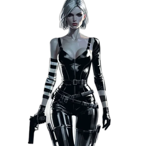 weapon, concept art, comic book art, cyberpunk transparent PNG cut-out