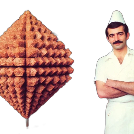 food, umbrella, hat, staff transparent PNG cut-out