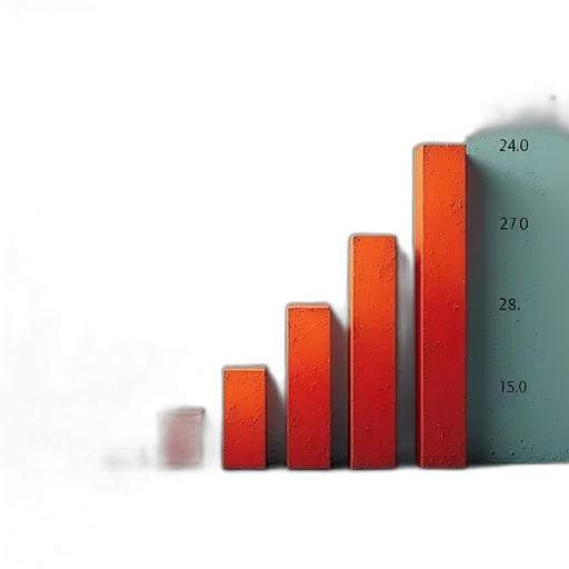 bar, graph, shows, number transparent PNG cut-out
