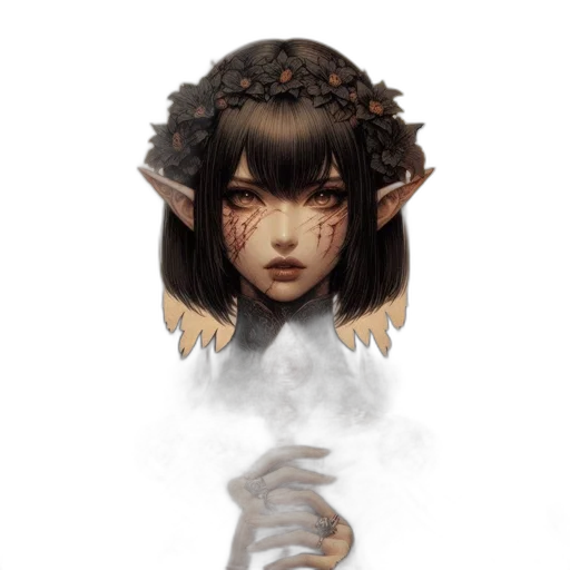 mask, face, crown, staff transparent PNG cut-out
