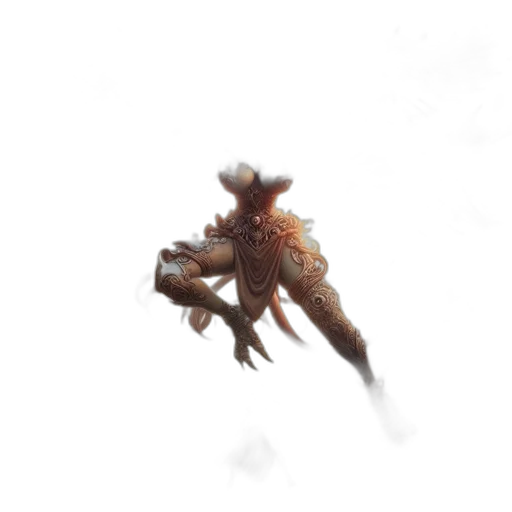 creature, dragon, animal, hair transparent PNG cut-out