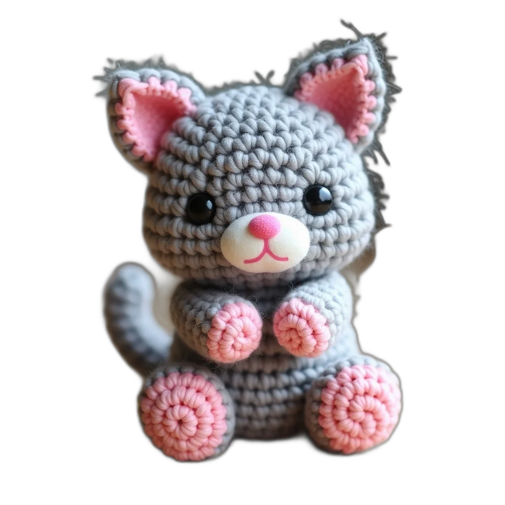 staff, animal, 3d render, pixel art transparent PNG cut-out