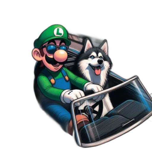 furniture, car, animal, mask transparent PNG cut-out