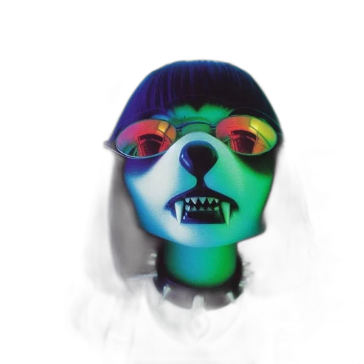 mask, face, robot, creature transparent PNG cut-out