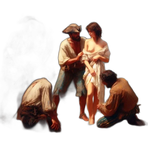staff, concept art, oil painting, photorealistic transparent PNG cut-out