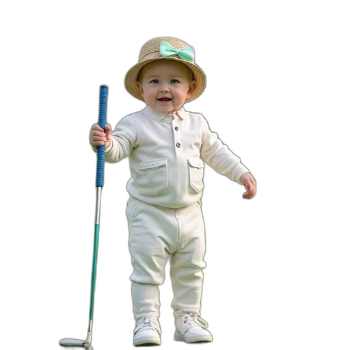 staff, hat, photorealistic, 3d render transparent PNG cut-out