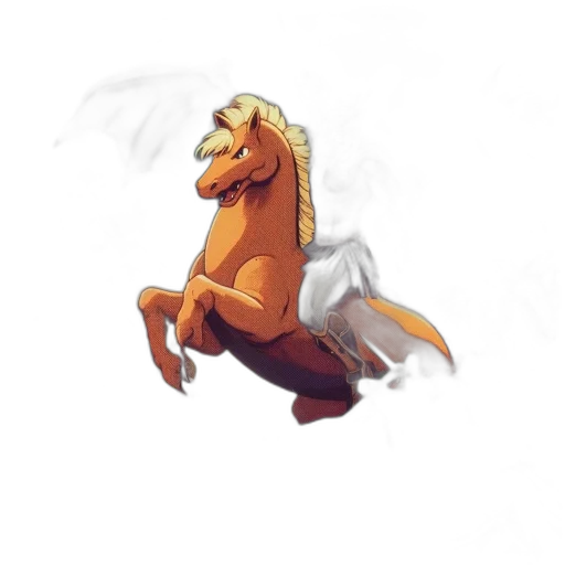 dragon, animal, creature, staff transparent PNG cut-out
