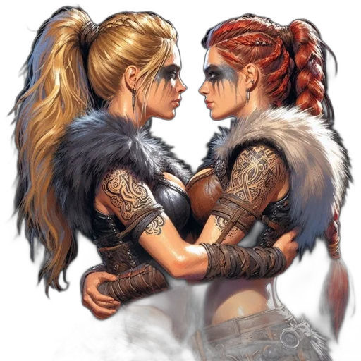 fantasy art, concept art, comic book art, pixel art transparent PNG cut-out