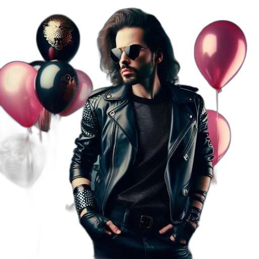 jacket, photorealistic, cartoon, concept art transparent PNG cut-out