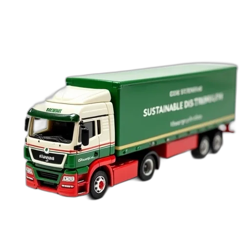 3d render, photorealistic, toy, truck transparent PNG cut-out