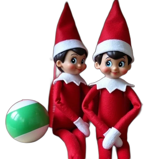 3d render, concept art, two, elf transparent PNG cut-out