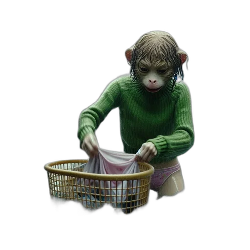 creature, mask, animal, robot transparent PNG cut-out