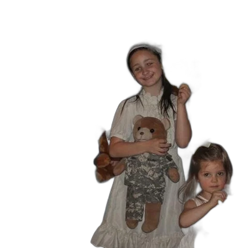 dress, 3d render, group, children transparent PNG cut-out